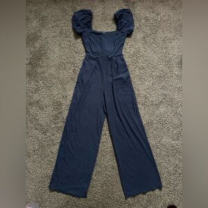 Elegant Navy Blue Jumpsuit